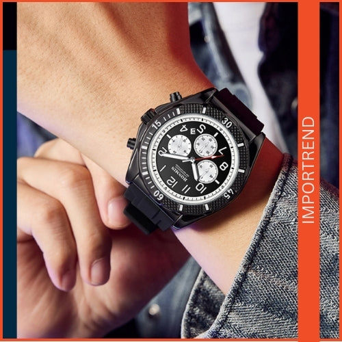 Men’s Sports Quartz Watch – for Students & Men
