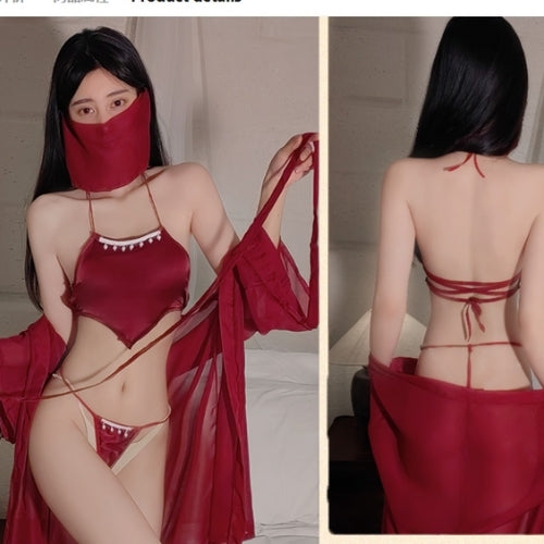 Sexy Sheer Nightwear Lingerie Set
