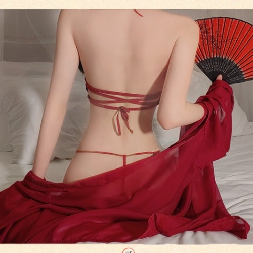Sexy Sheer Nightwear Lingerie Set
