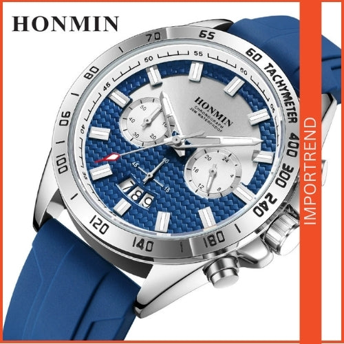 Multifunction Waterproof Quartz Watch for Men's