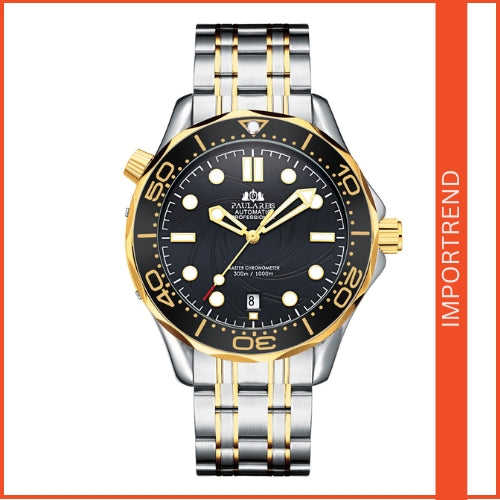 Stylish Luminous Gold Men's Automatic Watch