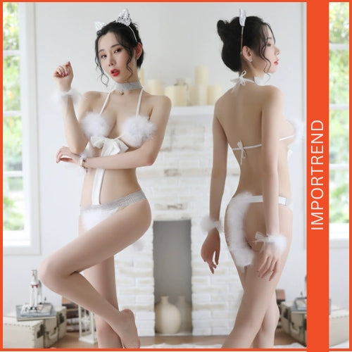 Sheer Maid Lingerie Set