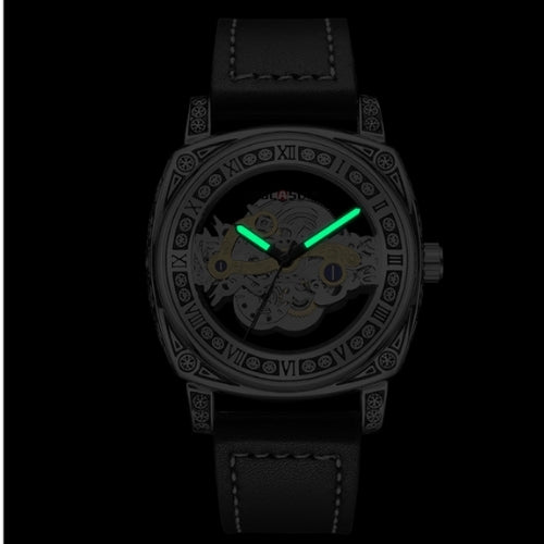 Men's Fashion Double-Sided Transparent Quartz Watch