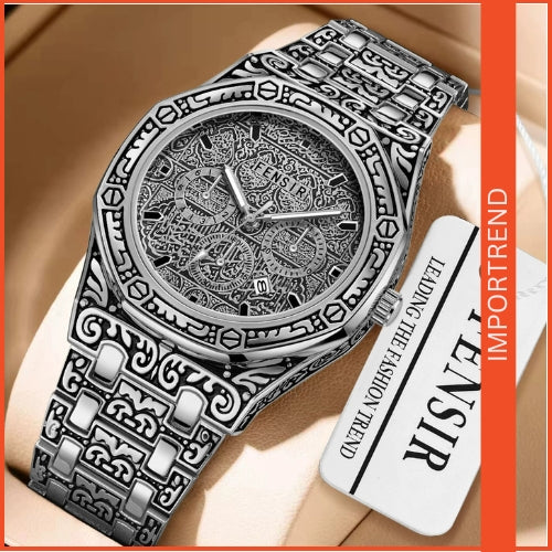 Men's Three-Eye Quartz Watch