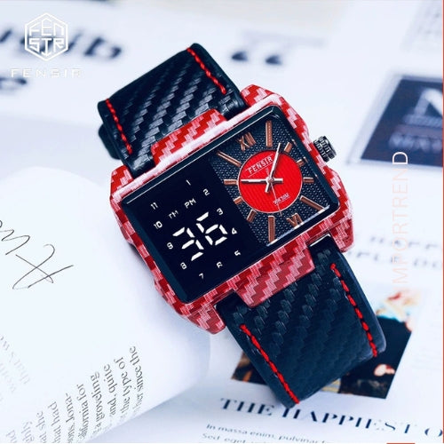 Men's Square Waterproof Watch