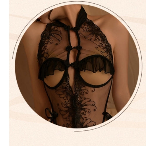 Open Crotch Temptation Lingerie Nightwear