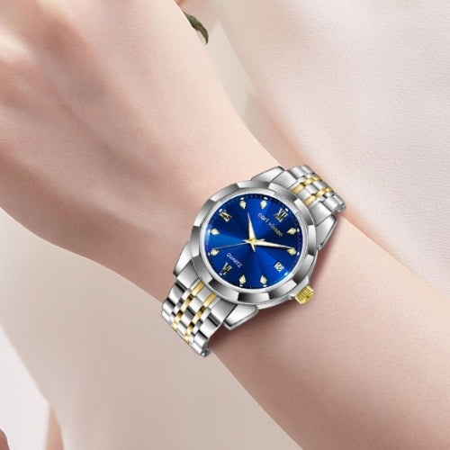 Women's Simple Watch with Diamond Accents