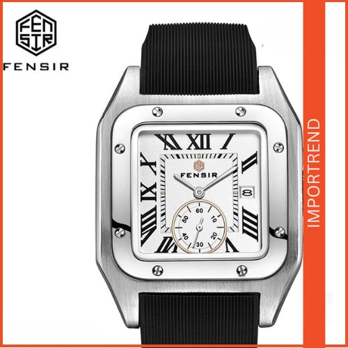 Men's Square Calendar Watch