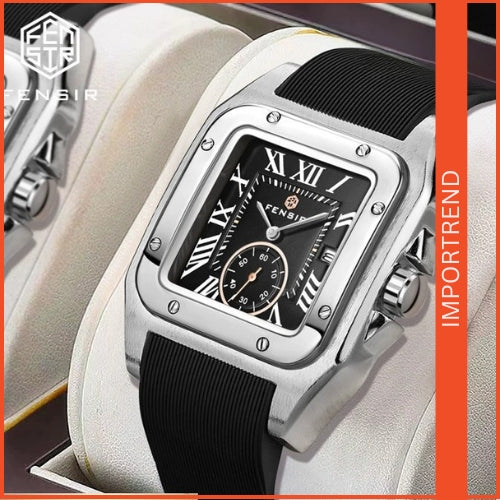 Men's Square Calendar Watch