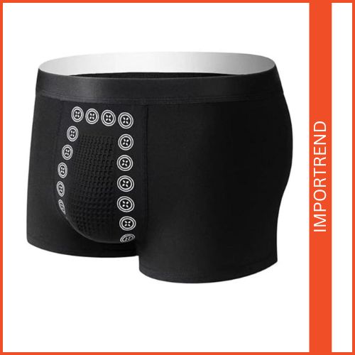Antibacterial Seamless Negative Ion Mens Boxer Briefs