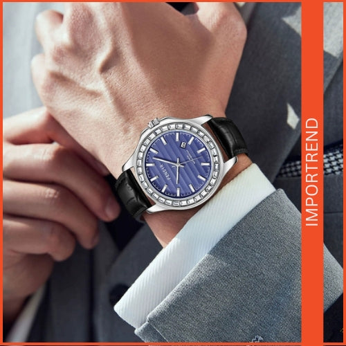 Men's Diamond Luminous Watch