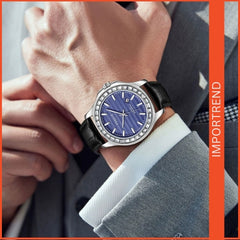 Men's Diamond Luminous Watch