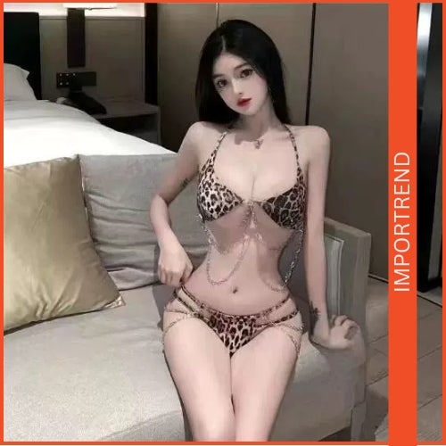 Bikini Babydoll Metal Chain nighwear