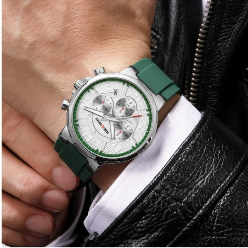 Men's Sports Watch – Large Dial & Silicone Strap