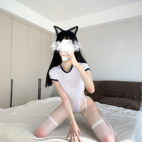 Tied Sailor Student Lingerie Nightwear