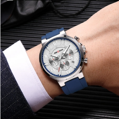 Men's Sports Watch – Large Dial & Silicone Strap