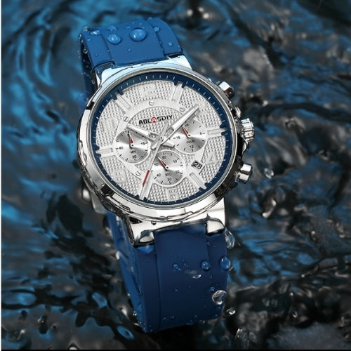 Men's Sports Watch – Large Dial & Silicone Strap