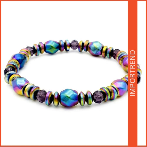 Adjustable Lymphatic Drainage Carnelian Magnetic Bracelet