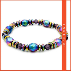 Adjustable Lymphatic Drainage Carnelian Magnetic Bracelet