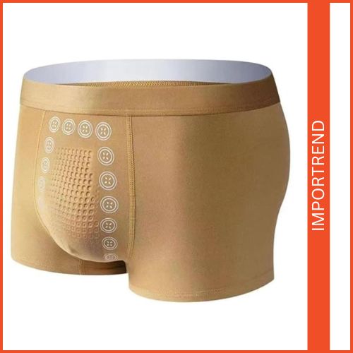 Antibacterial Seamless Negative Ion Mens Boxer Briefs