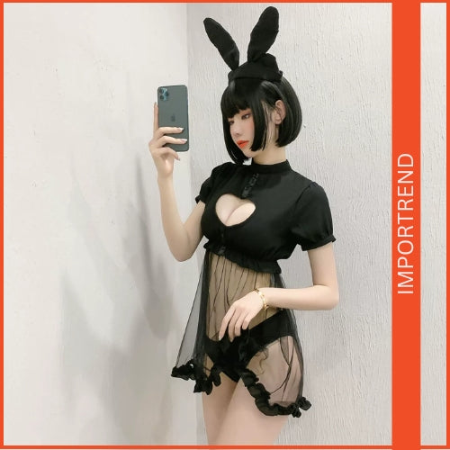 Nurse Cosplay Lingerie Set - Stretchable & Perfect Fit