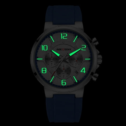 Men's Sports Watch – Large Dial & Silicone Strap
