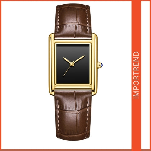 Fashionable Unisex Square Quartz Watches