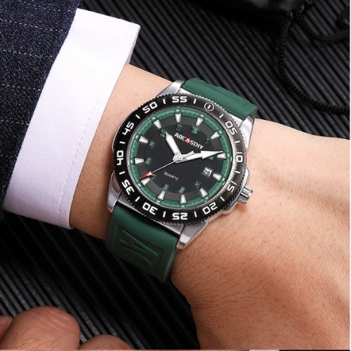 Men's Student Watch with Silicone Strap