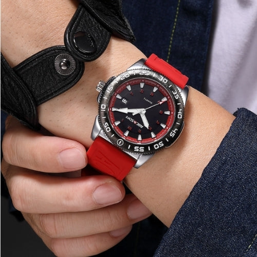 Men's Student Watch with Silicone Strap