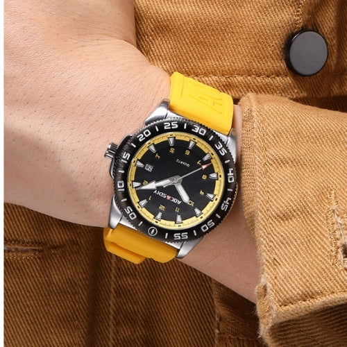 Men's Student Watch with Silicone Strap