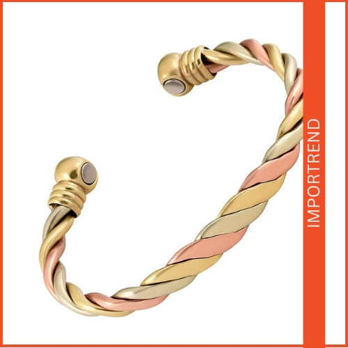 Triple Copper Magnetic Bracelet for Men & Women