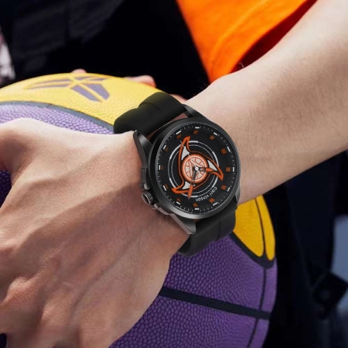 Quartz Watch with Skin-Friendly Silicone Strap
