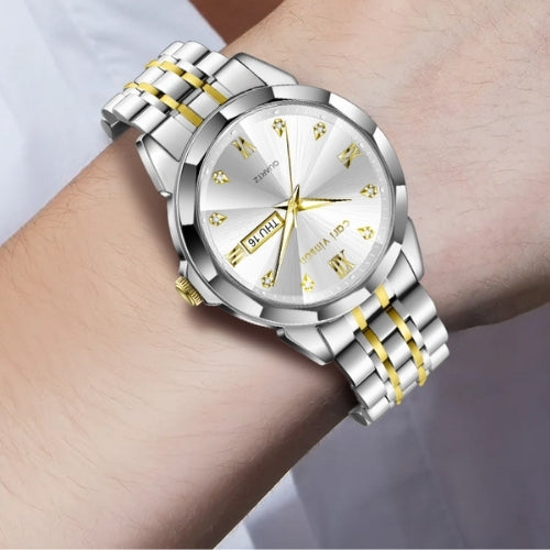 Men’s Quartz Watch with Luminous, Calendar Function