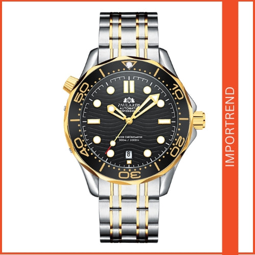 Stylish Luminous Gold Men's Automatic Watch