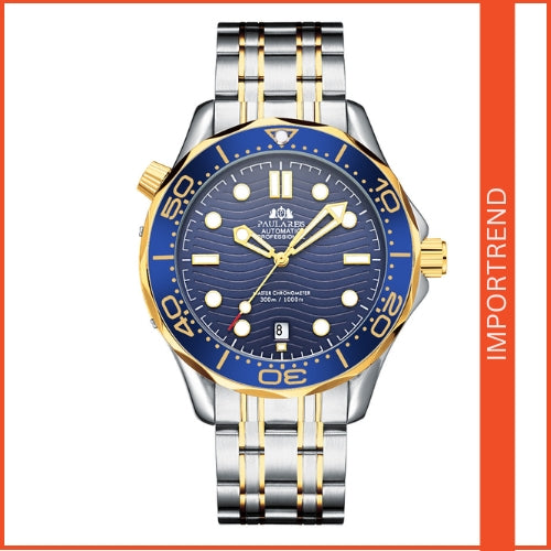 Stylish Luminous Gold Men's Automatic Watch