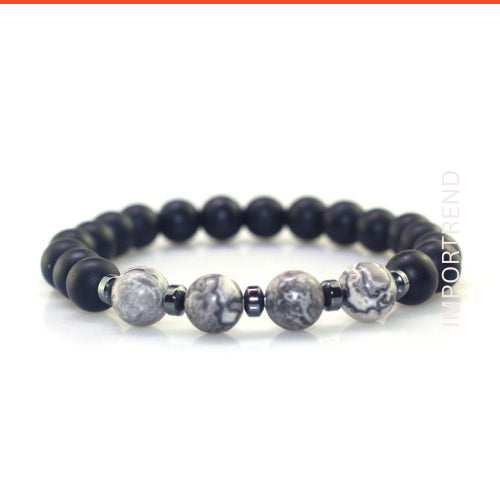 Adjustable Hematite Bracelet for Men & Women