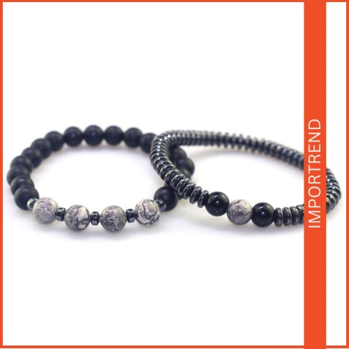 Adjustable Hematite Bracelet for Men & Women
