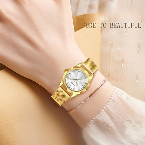 Ladies Diamond Simple Fashion Alloy Watch