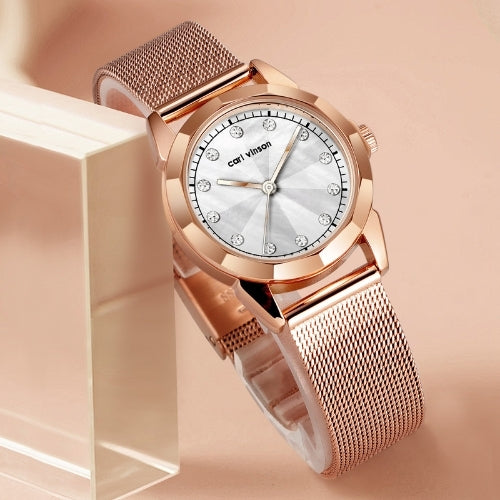 Ladies Diamond Simple Fashion Alloy Watch