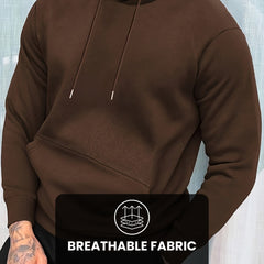 Unisex Solid Hoodies | Spun Fleece 300 GSM