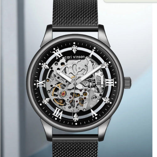 Men's Automatic Mechanical Watch – Luminous Dial