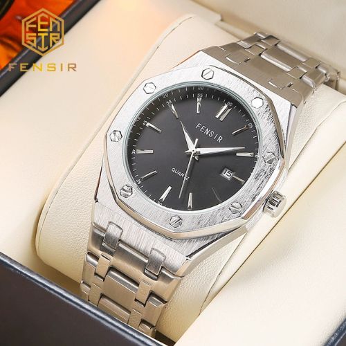 Men's Fully Automatic Round Dial Watch