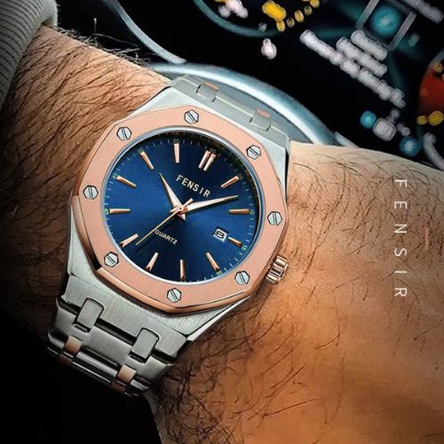 Men's Fully Automatic Round Dial Watch