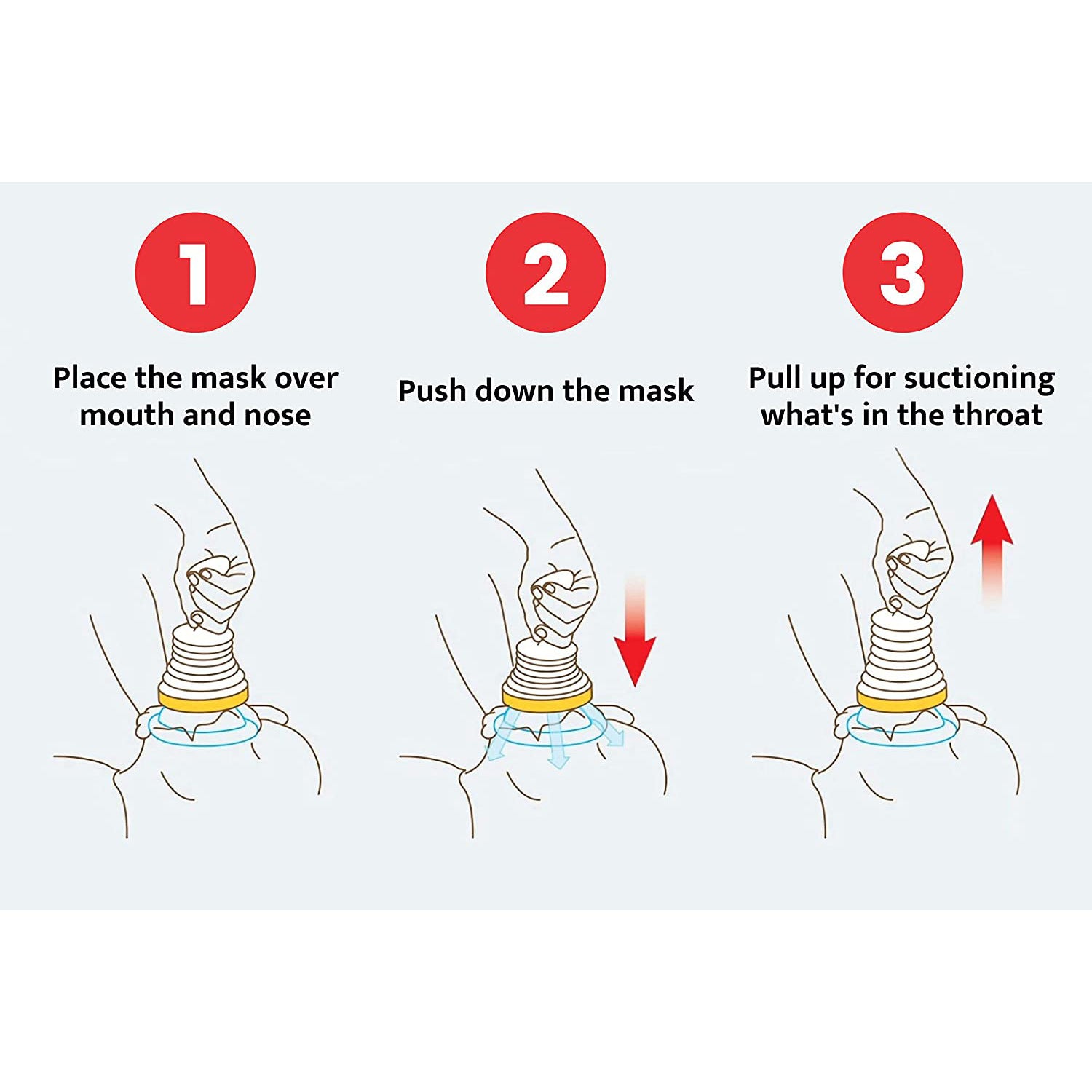 Anti-Choking Airway Device – Portable Suction Tool for Kids & Adults | Easy-to-Use Travel & Home Safety