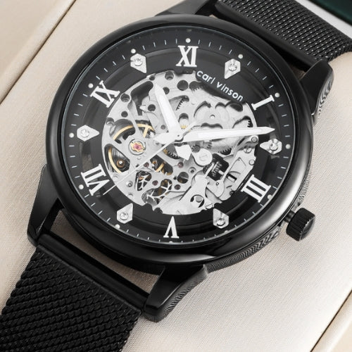 Men's Automatic Mechanical Watch – Luminous Dial