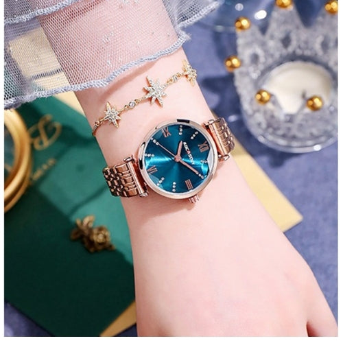 Women's Fashion Quartz Watch with Diamond