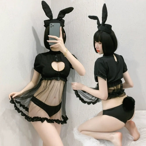Nurse Cosplay Lingerie Set - Stretchable & Perfect Fit