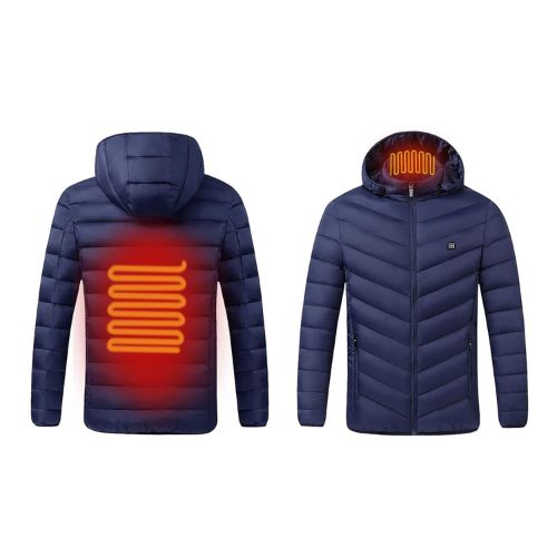 Unisex Heated Down Jacket