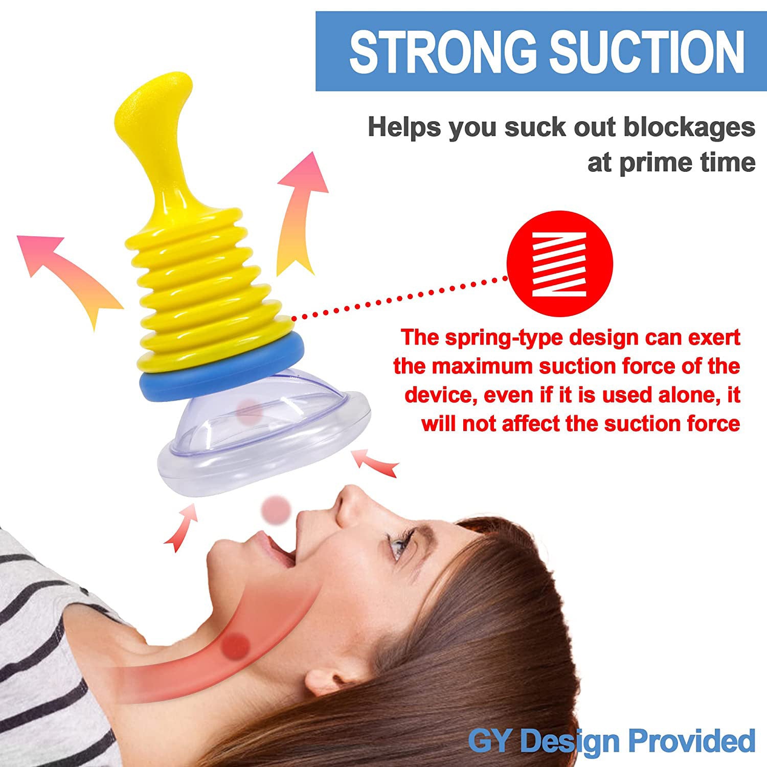 Anti-Choking Airway Device – Portable Suction Tool for Kids & Adults | Easy-to-Use Travel & Home Safety