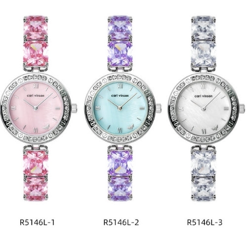 Women's Quartz Watch – Diamond Accents